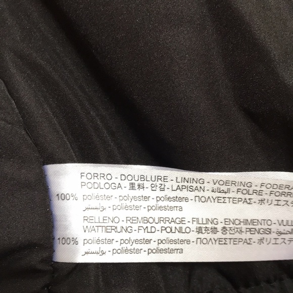 NWT! Zara size S black DuPont puffer jacket - Picture 10 of 14